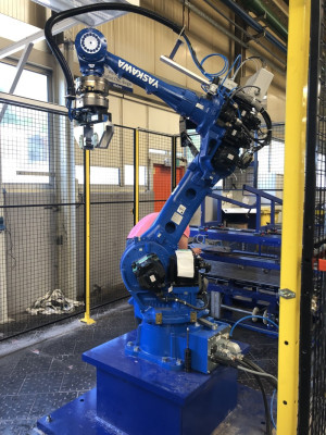 Série robotizovaných pracovišť, výroba stabilizátorů